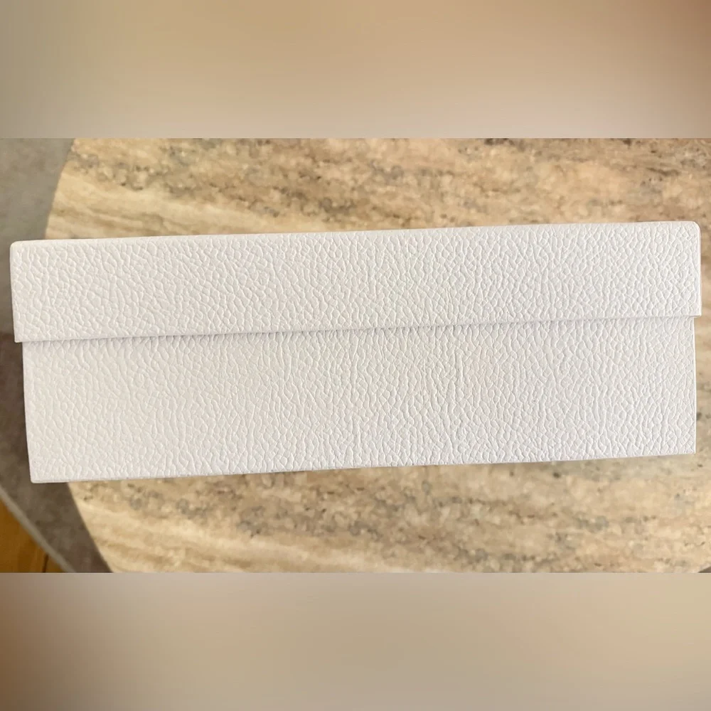 Dior Textured White and Gold Box